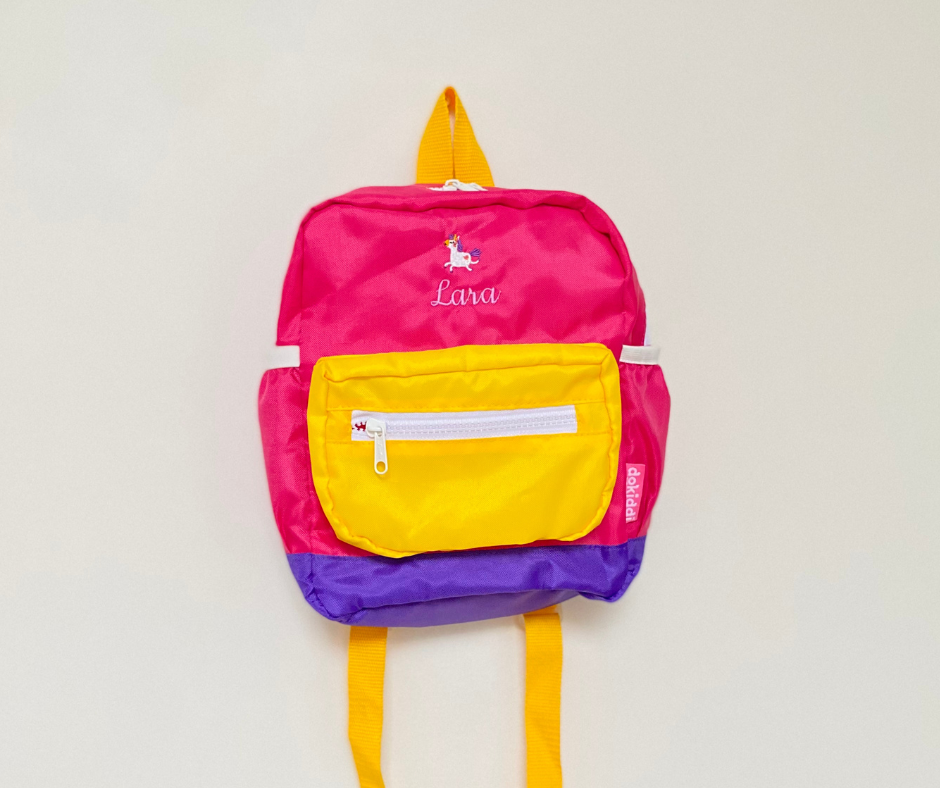 Mini Explorer Backpack – Name + Character