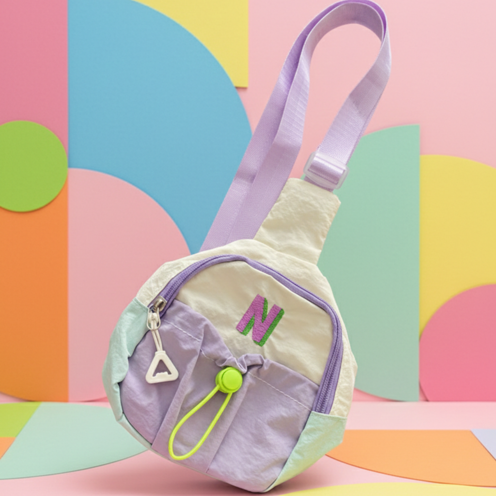 (MONOGRAM) Pocket Crossbody - Color Pop