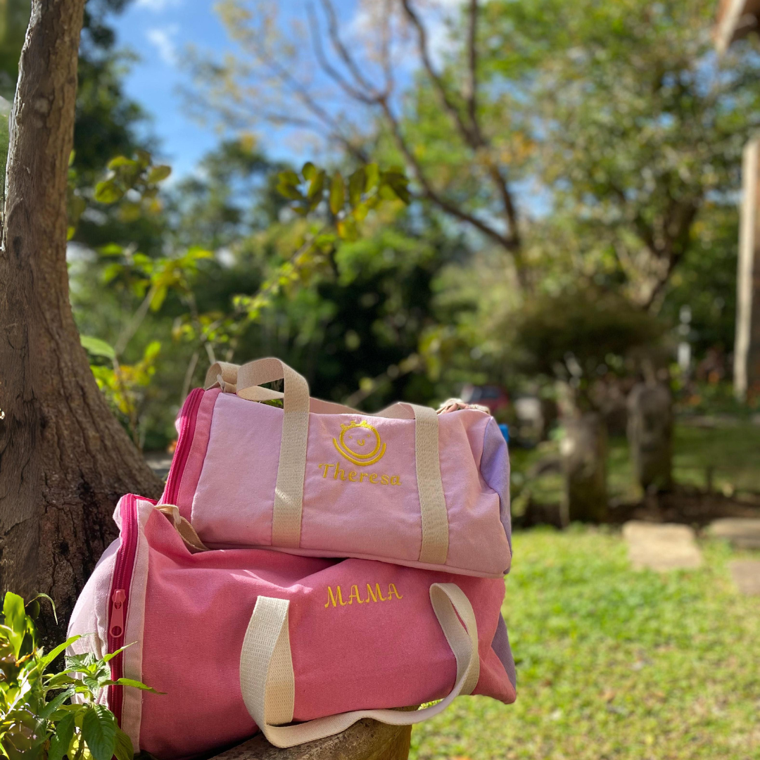 Color Block Grown-Up Duffel Bag (Personalizable)