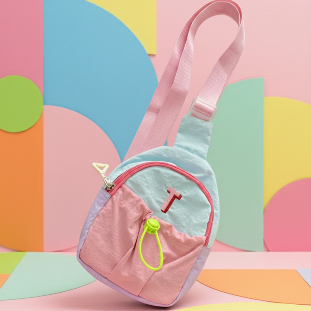 (MONOGRAM) Pocket Crossbody - Color Pop