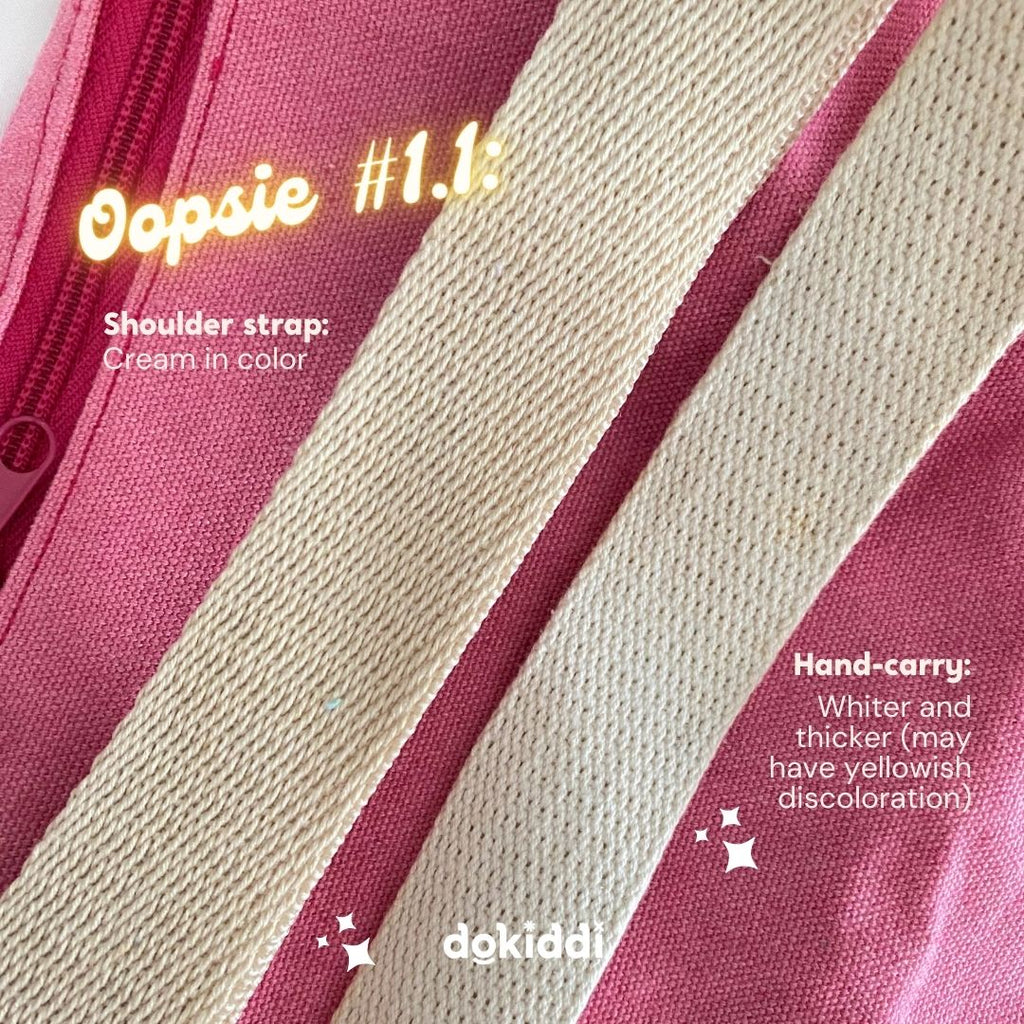 (NAME) Oopsie Daisy: Color Block Grown-Up Duffel Bag