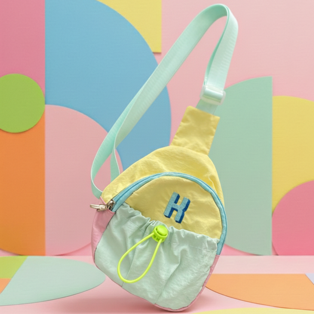 (MONOGRAM) Pocket Crossbody - Color Pop