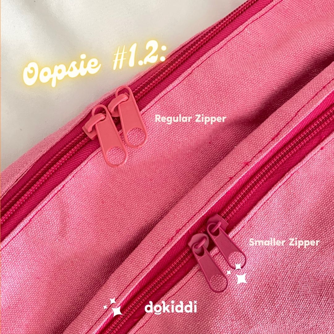 (NAME) Oopsie Daisy: Color Block Grown-Up Duffel Bag