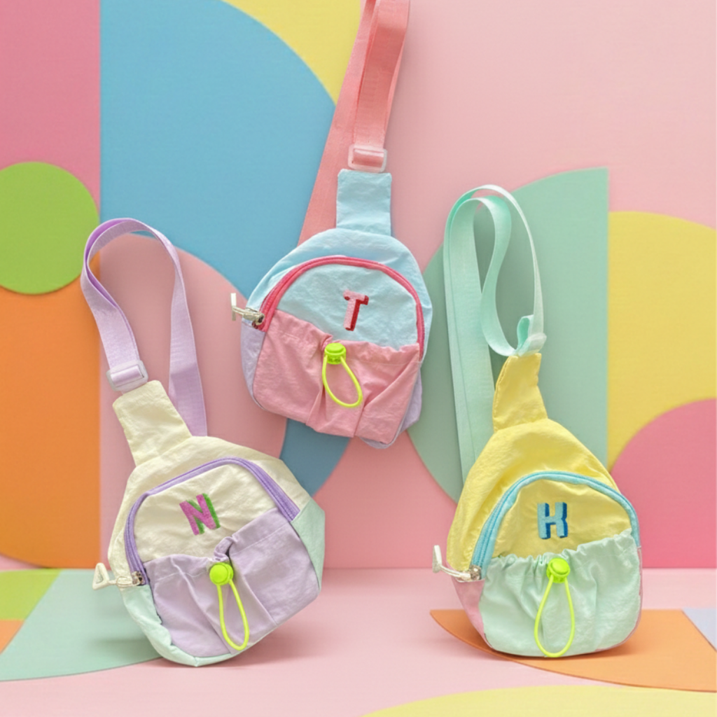 (MONOGRAM) Pocket Crossbody - Color Pop