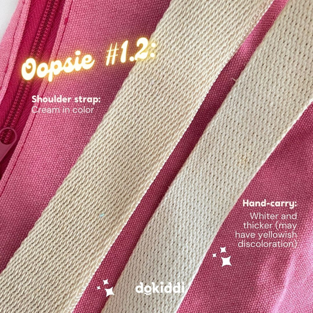 (NAME) Oopsie Daisy: Color Block Grown-Up Duffel Bag