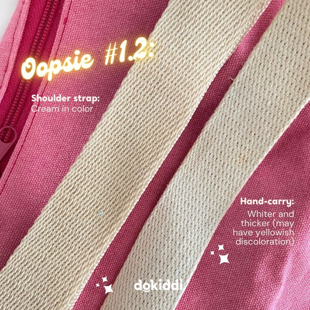 (NAME) Oopsie Daisy: Color Block Grown-Up Duffel Bag