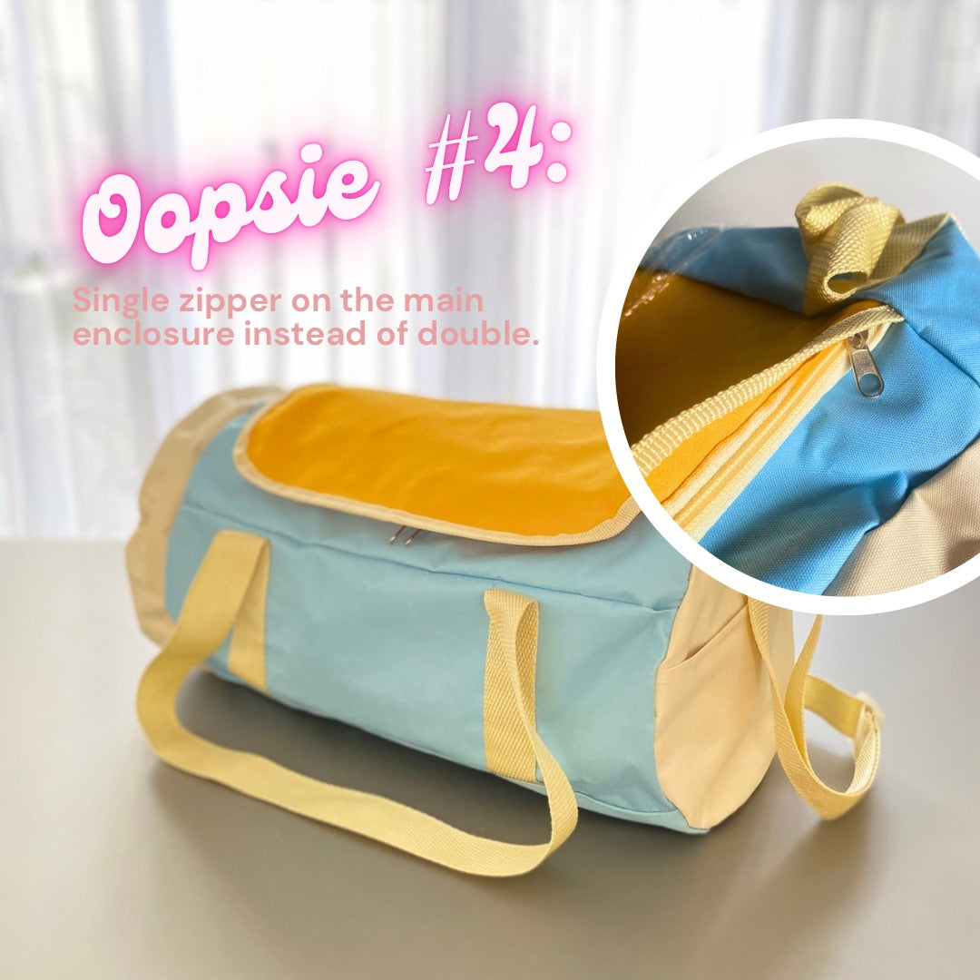 Oopsie Daisy Venture Duffel (Personalizable Character)